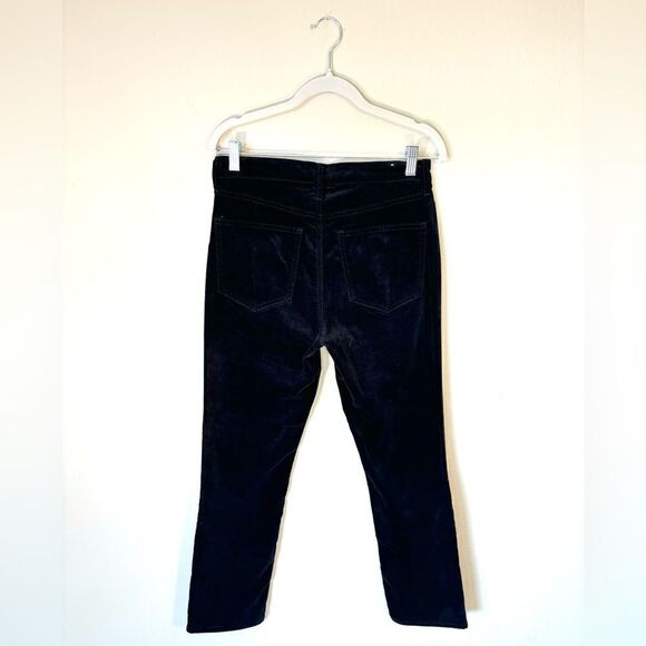 Gap Vintage Velvet Black Jeans Slim High Rise Size 27 - Picture 6 of 13